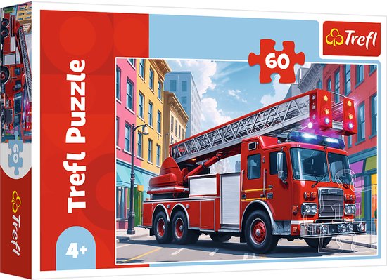 Trefl 17405, 60 stuk(s), Voertuigen, 4 jaar