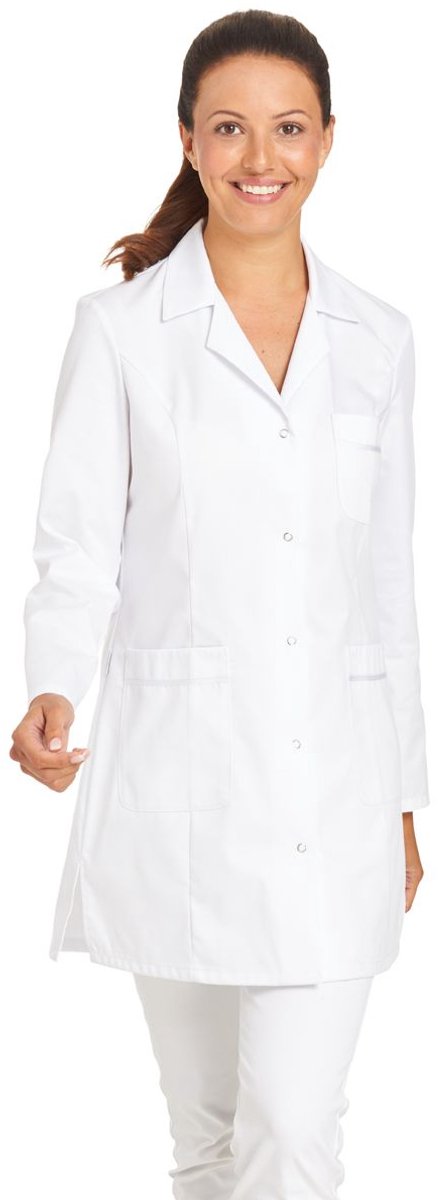 Leiber Damen Longkasack 08/2434/01 Weiß-40