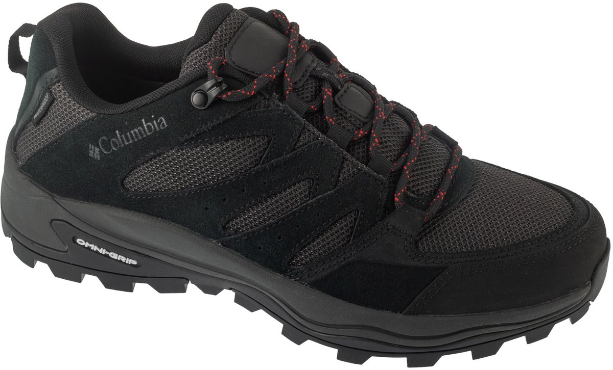 Columbia Redmond IV Low WP, Mannen, Zwart, Trekkingschoenen, maat: 40,5