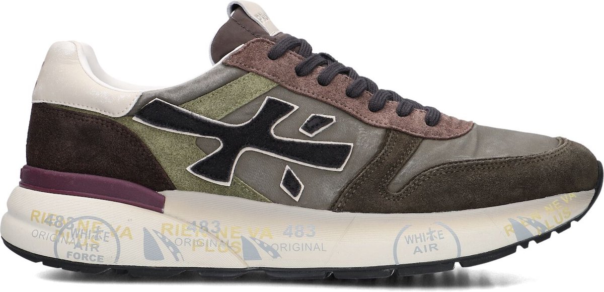 Premiata Mick Sneakers - Suède - Heren - Groen - Maat 46