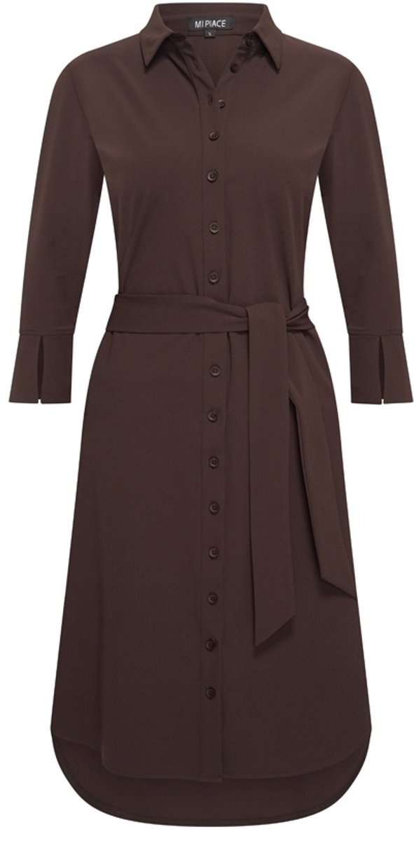 MI PIACE - Travel Jurk Uni 2092 Espresso - Maat : XL