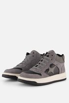 Shoesme New Outsole Sneakers grijs Suede - Maat 33