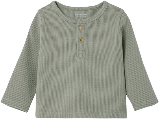 Vertbaudet T-shirt bébé manches longues nid d'abeille