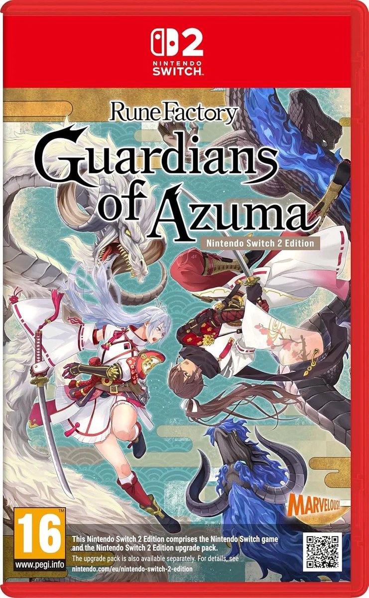 Rune Factory: Guardians of Azuma Nintendo Switch 2 Edition - Nintendo Switch 2