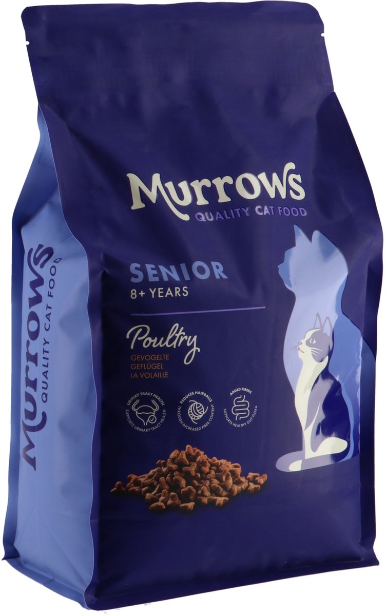 Murrows Murrows Senior Gevogelte - Kattenvoer - 2 kg