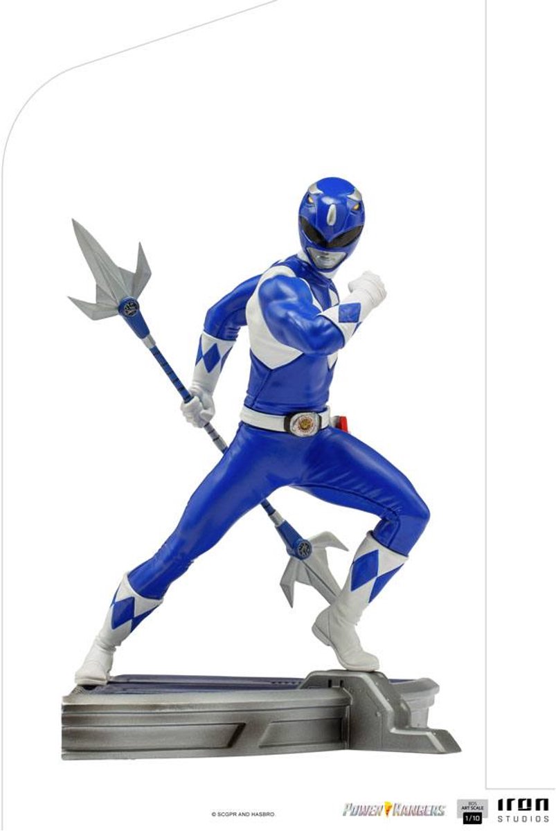 Iron Studios Power Rangers BDS Art Scale Statue 1/10 Blue Ranger 16 cm Beeld