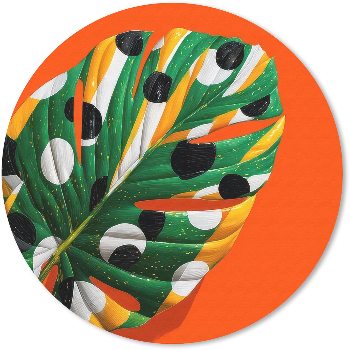 Muismat rond 50x50 cm - Mousepad 3-2 - Ronde muismatten