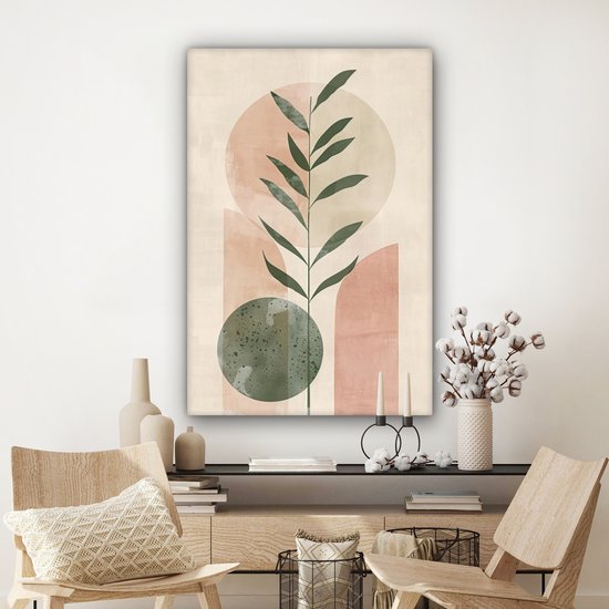 Canvas Schilderij Muur Kunst Poster Groene planten HD Print Foto