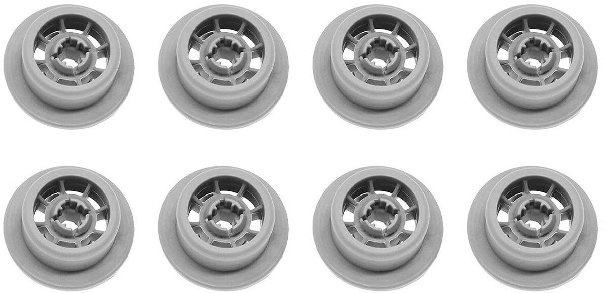 8Pcs 165314 Vaatwasser Wielen Onderrek Geschikt Voor Bosch Vaatwasser Wielen Vervangt