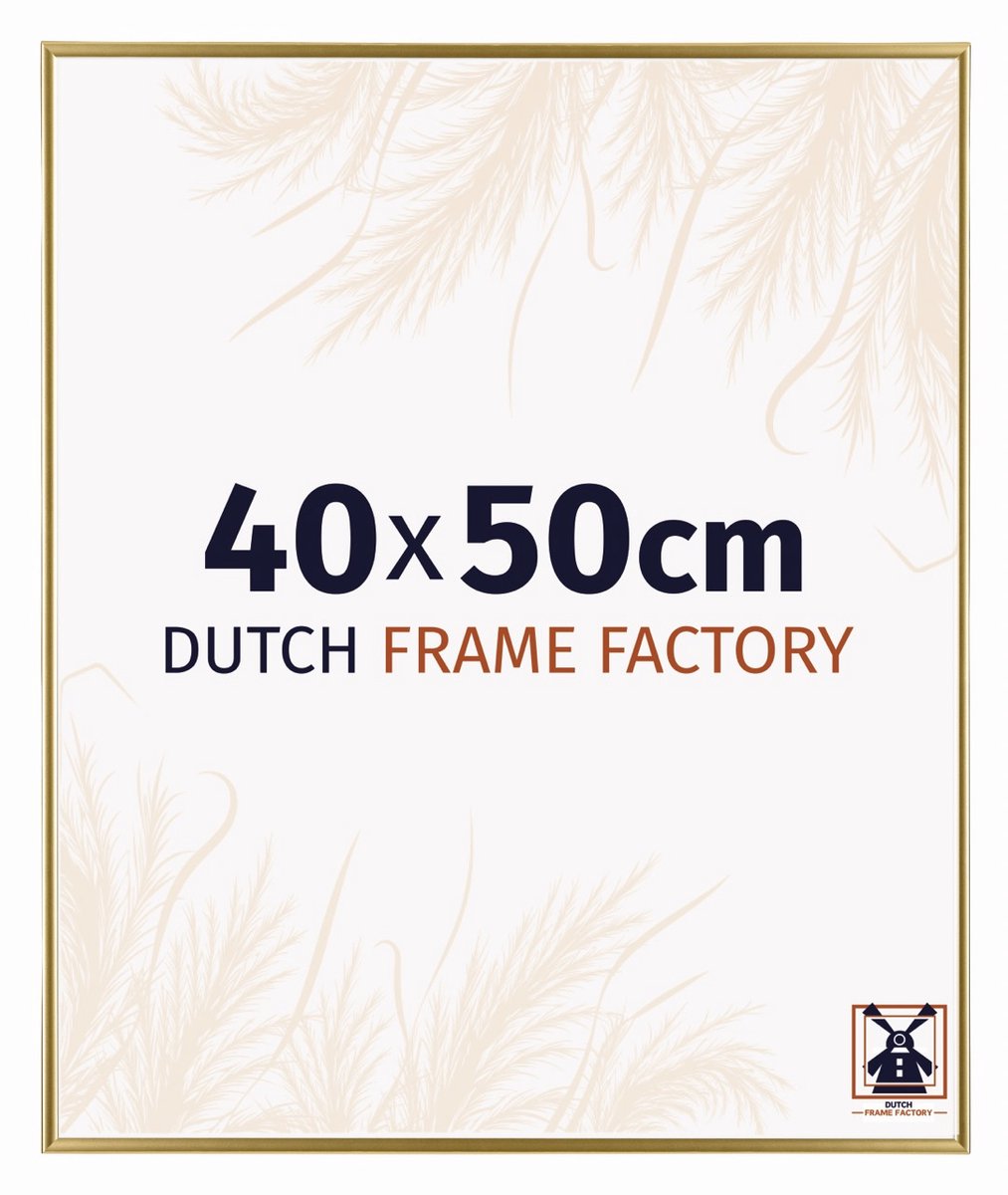 Dutch Frame Factory Fotolijst 40x50 cm - Kunststof - Goud - Easy