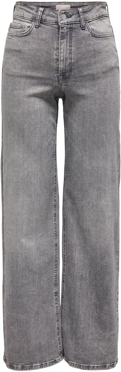 JDY - JDYFELINA-FINA HW WIDE JNS LT GREY DNM Dames Jeans