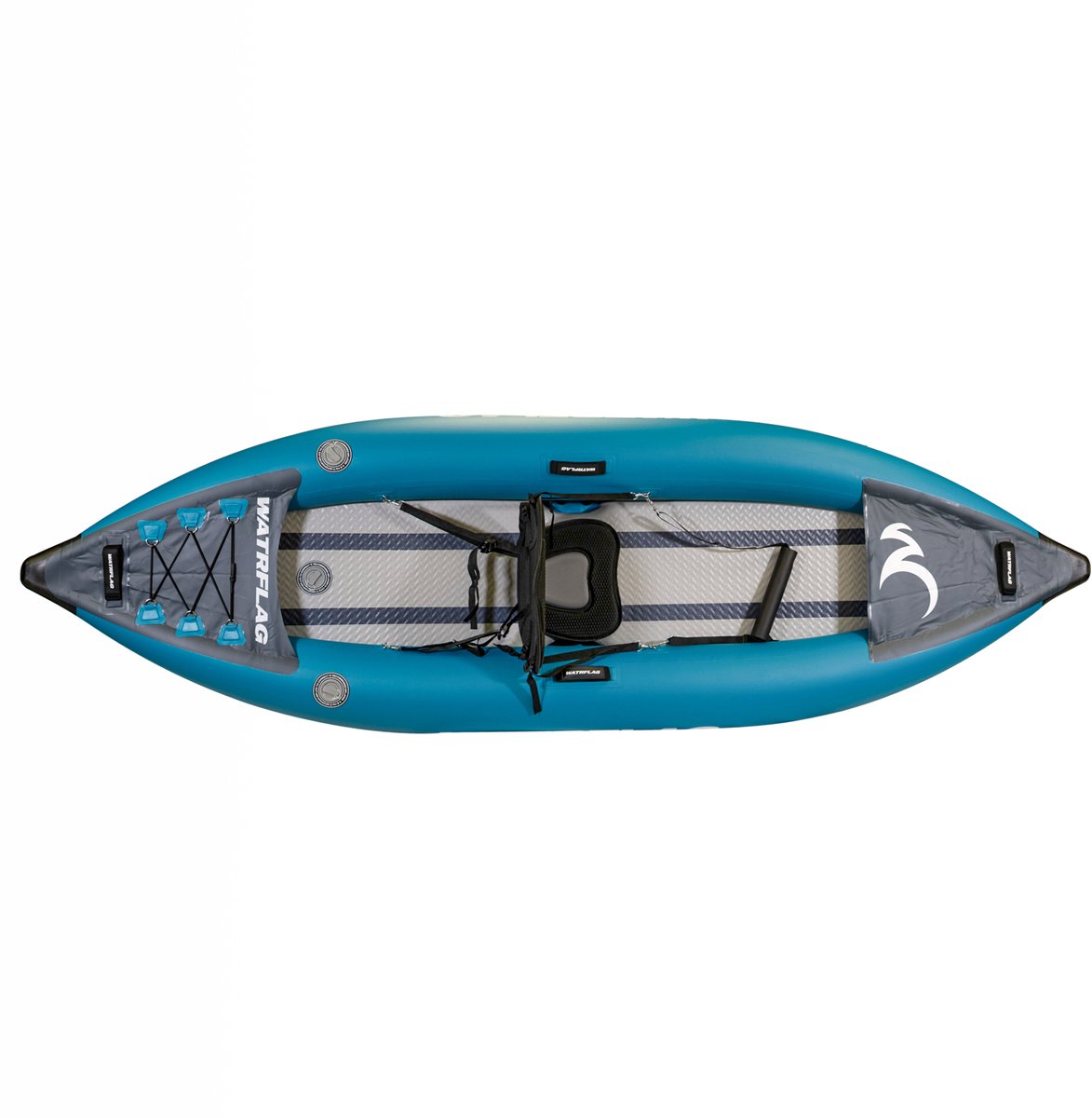 Watrflag Opblaasbare dropstitch Solo Touring Kayak 320 SET - 1 persoons 320 cm