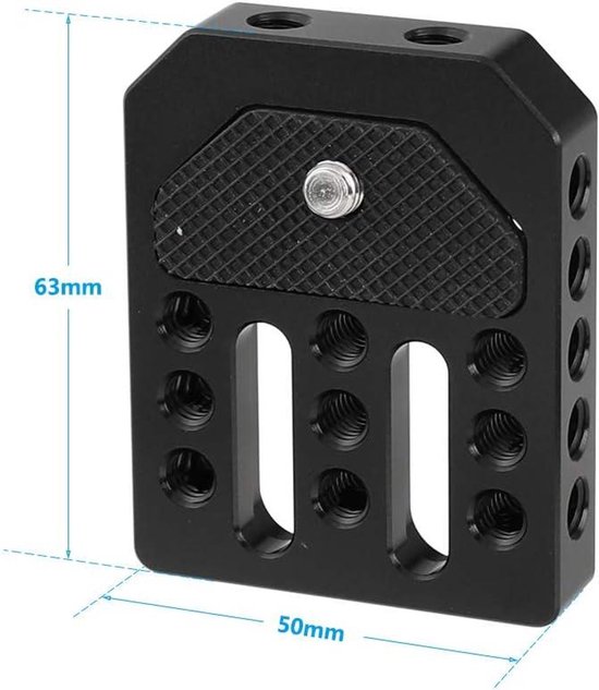 SMALLRIG Snelkoppelingsplaat voor Arca-type, Universele Basisplaat met
