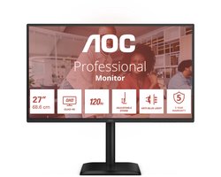 AOC – Q27E4CV – 27" QHD beeldscherm – USB-C 90W – IPS