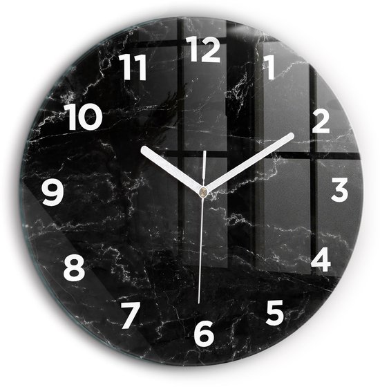 Decopatent® XL Ronde Wandklok 60 Cm PARIS - Muurklok - Keuken