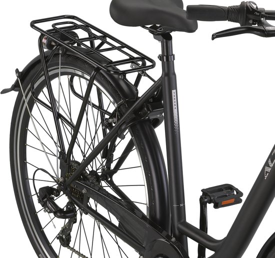 Altec Damesfiets Verona 28 Inch 56 cm Dames 7V V-Brakes Matzwart — afbeelding 3
