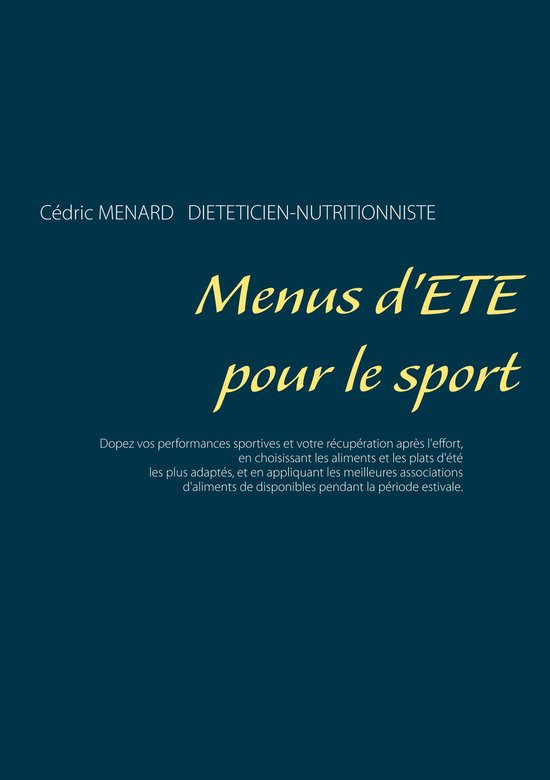 Savoir quoi manger tout simplement... - - Menus d'été pour ... - cover