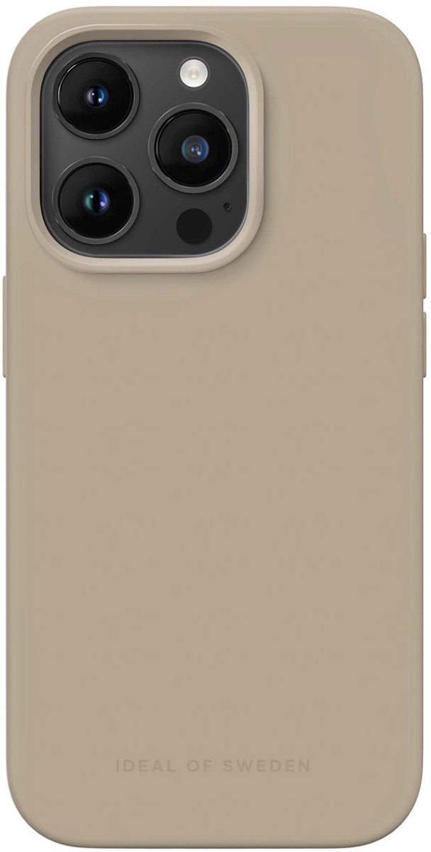 iDeal of Sweden Silicone Case geschikt voor Apple iPhone 14 Pro - Beige