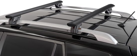 Galeries de toit sur mesure pour Jeep Grand Cherokee II (WJ) 1999-2004 Menabo Fender noir