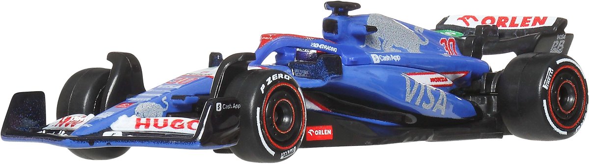 Hot Wheels Formule 1 1/64 JBM24 Visa Cash App RB F1 Team #30