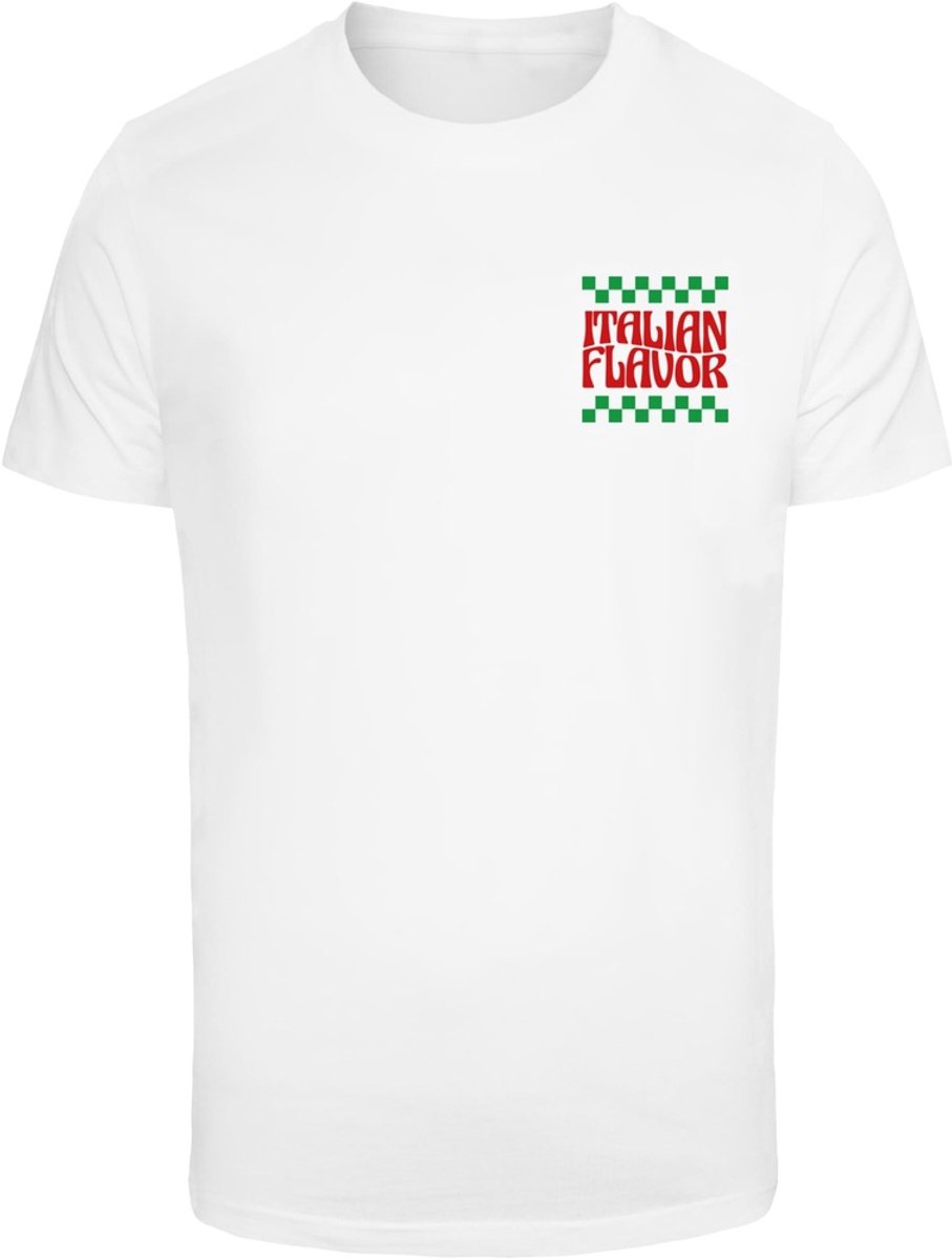 Mister Tee T-Shirt Flavor Italiano Tee -5XL Wit