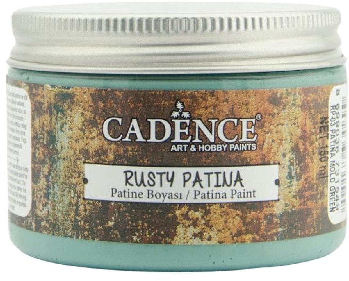 Cadence Rusty Patina Verf 150 ml Oud Groen