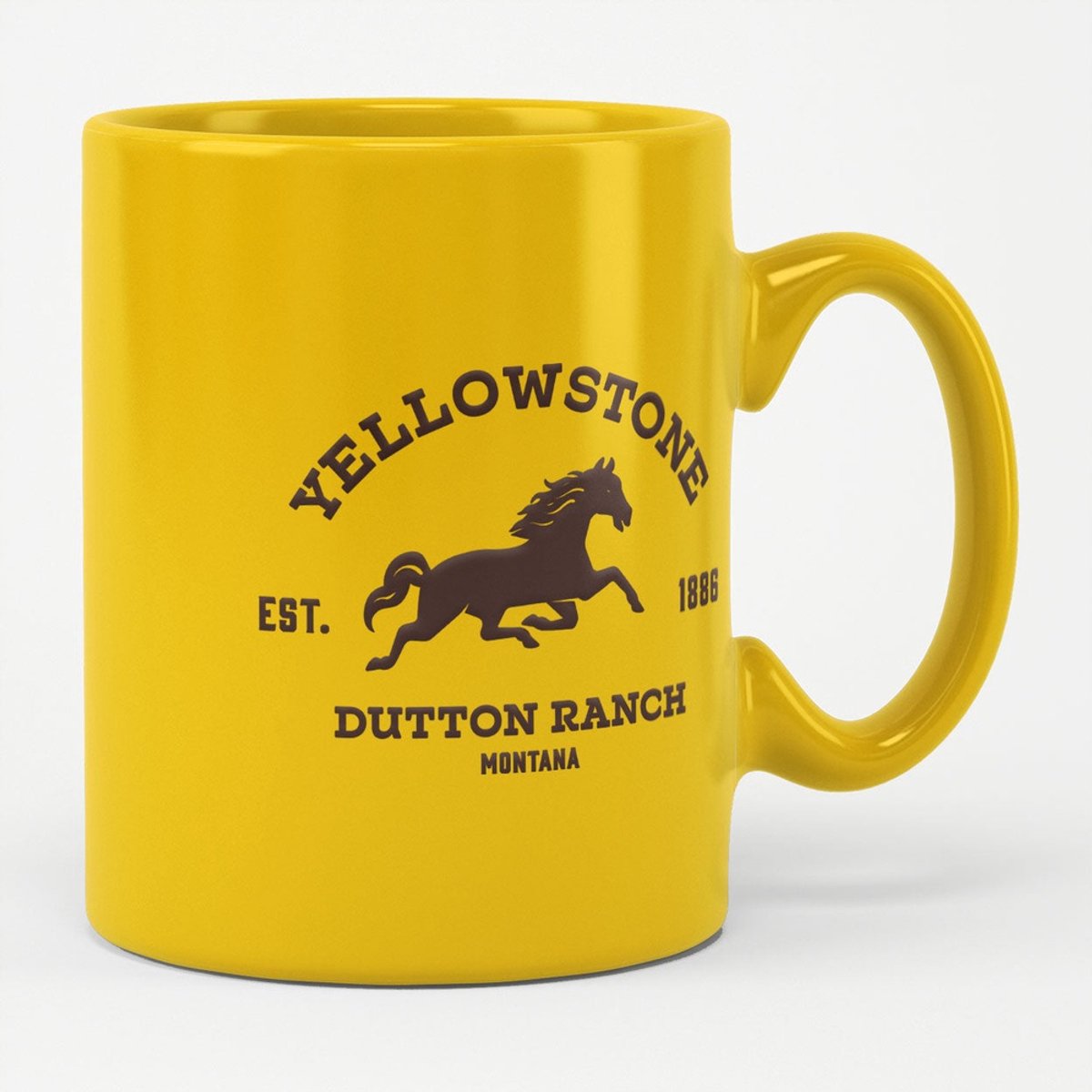 Yellowstone Tasse/Kaffeebecher Dutton Ranch Montana Mug Yellow
