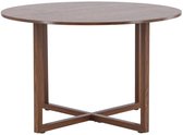 Svea - Diallo ronde eettafel - ø120 cm - walnoot