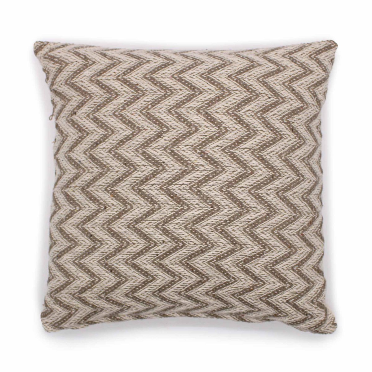 Klassieke kussenhoes - Herringbone Breed Grijs - 40x40cm