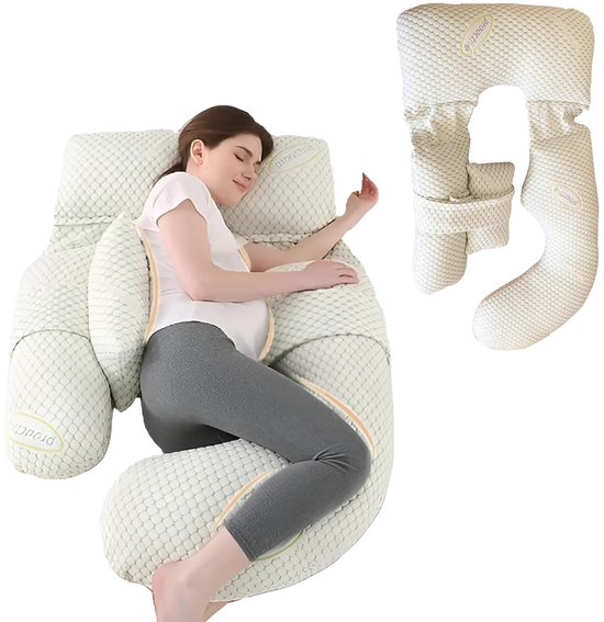 Cocooning Serenity Zwangerschapskussen XXL 360° - Ergonomisch Cocooning Serenity Zwangerschapskussen XXL 360° - Ergonomisch