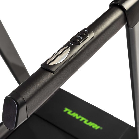 Tunturi Cardio Fit T35 Loopband inklapbaar - Hardloopband met Bluetooth - 12 trainingsprogramma's – Duidelijke monitor – 0,8 - 16,0 km/u - incl. trainings app - EU veiligheid gecertificeerd