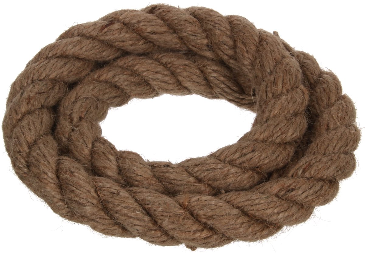 Jutekouw 14 mm - 20 m Decoratieve Touw voor Zeilen en Tuin