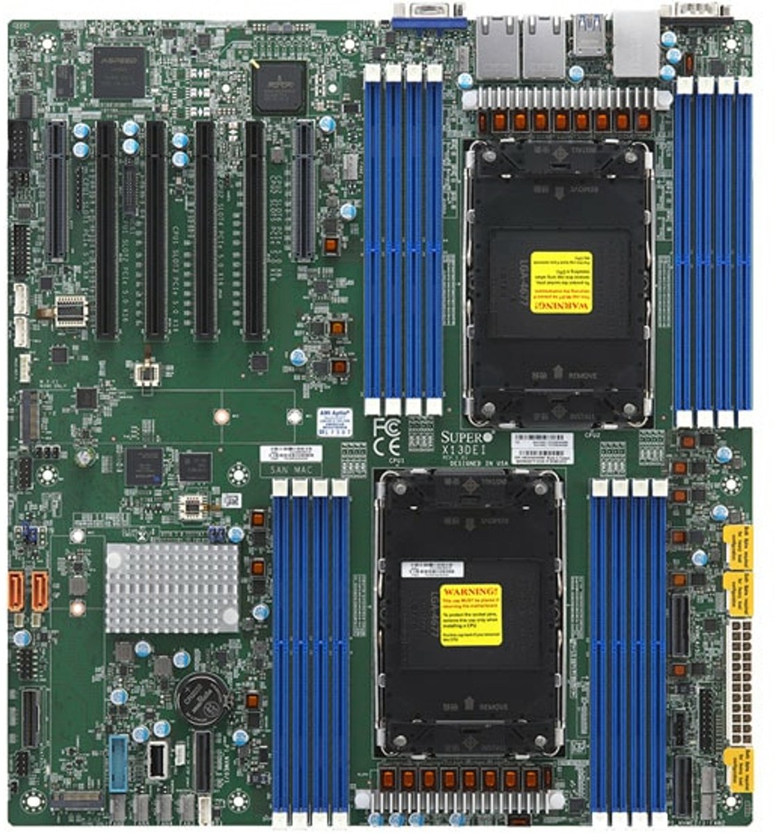 Supermicro X13DEI Intel C741 LGA 4677 (Socket E) Verlengd ATX