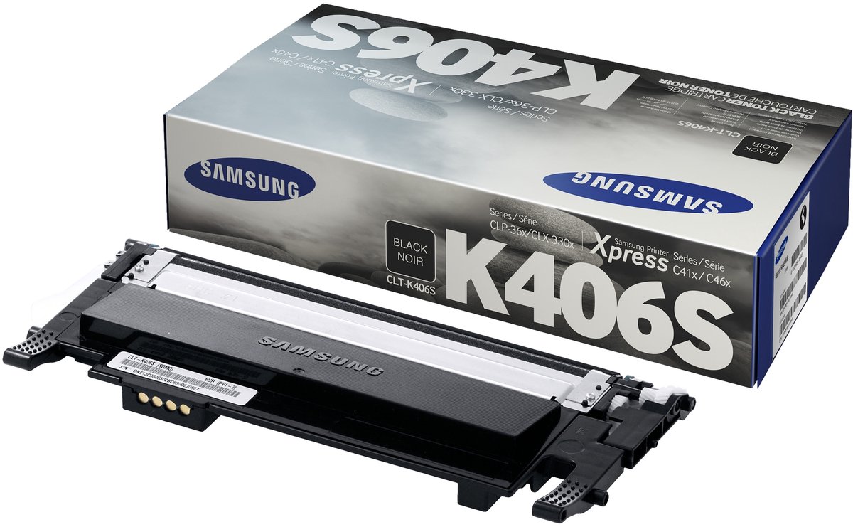 Samsung CLT-K406S/ELS - Tonercartridge / Zwart