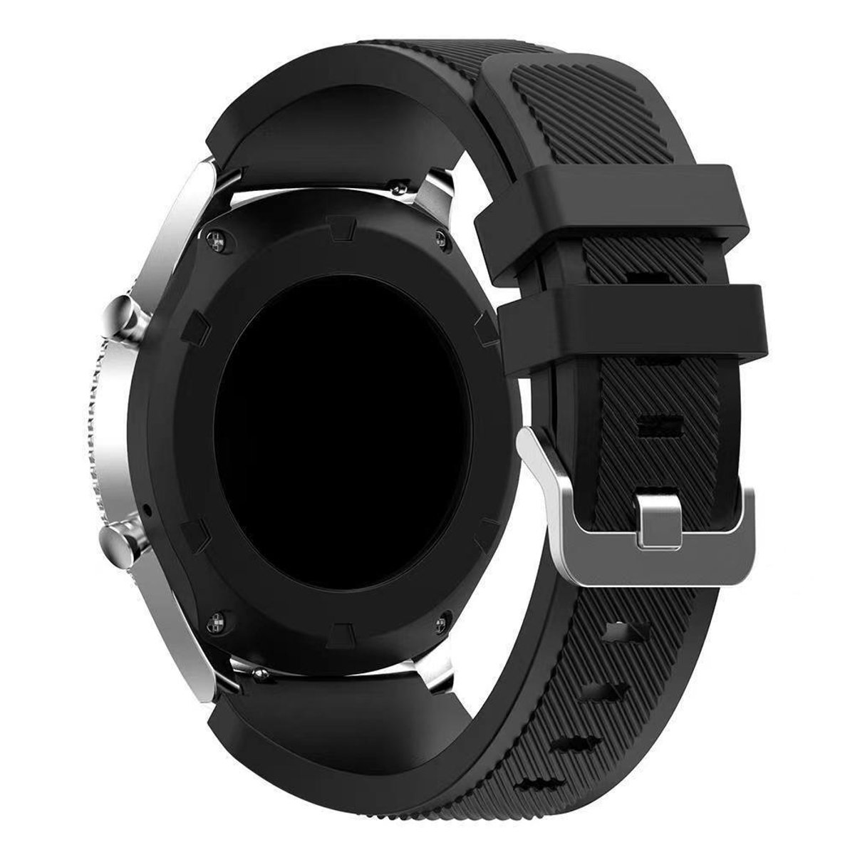 Siliconen horlogeband 22mm Geschikt voor Samsung Galaxy Watch 3 45mm 46mm Gear S3 Sport