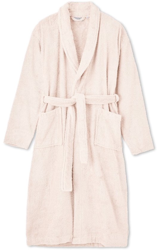 Kayori Fanshi Badjas - Unisex - Biologisch Katoen - Offwhite - L - Lang