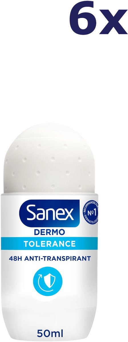 Sanex Deo Roller– Dermo Tolarance 6 x 50 ml