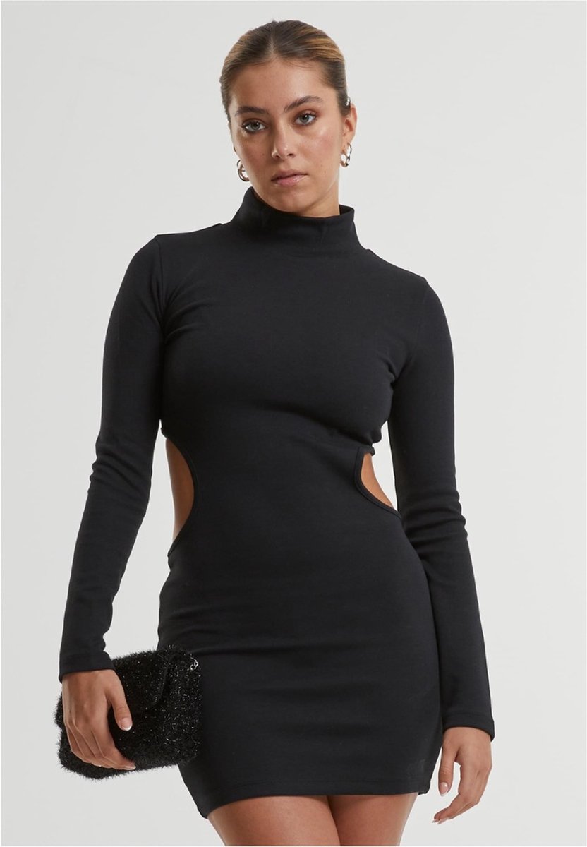 Urban Classics Cut Out Mini jurk XL Zwart