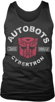 Transformers Autobots Cybertron -tanktop-T-shirt, zwart