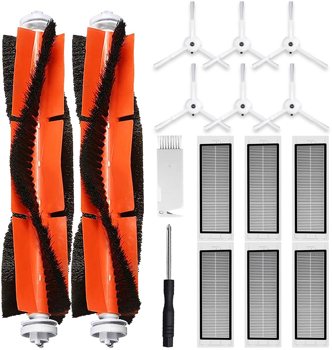 Accessoireset voor stofzuiger - vervangend - set van 9 - hoogwaardig