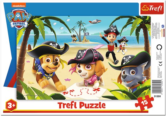 Trefl PAW Patrol Legpuzzel - 15 stukjes - Vanaf 3 jaar
