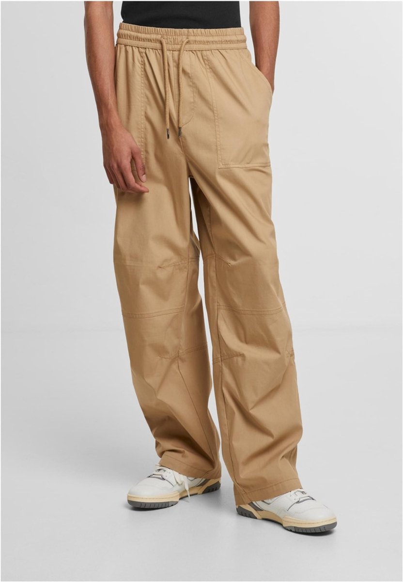 Urban Classics Loose Fit With Darts Broek rechte pijpen S Beige