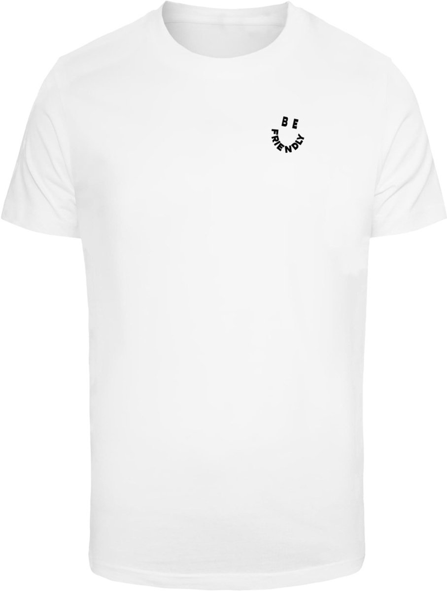 Mister Tee Good Karma Friendly Heren Tshirt XS Wit