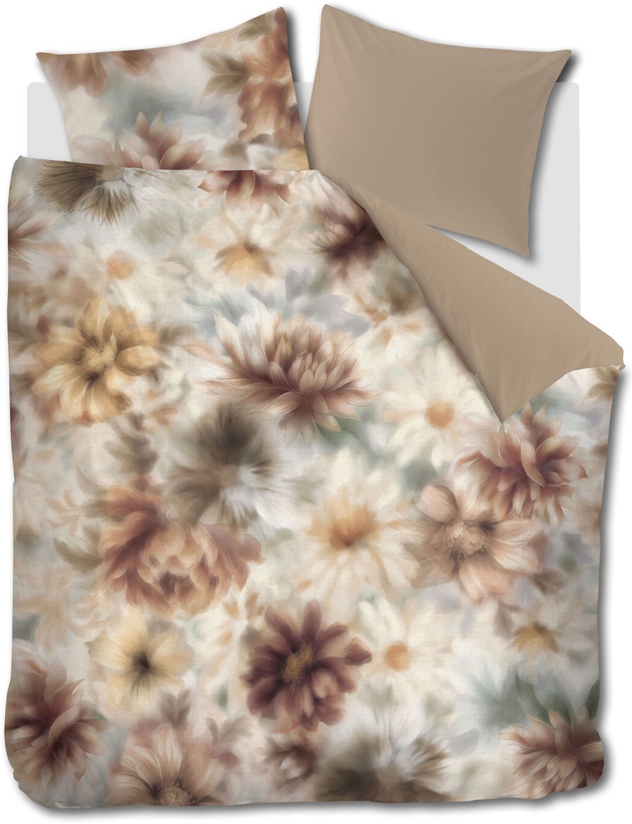 Beddinghouse Tuuli dekbedovertrek - Lits-Jumeaux - 240 x 200/220 cm - Naturel