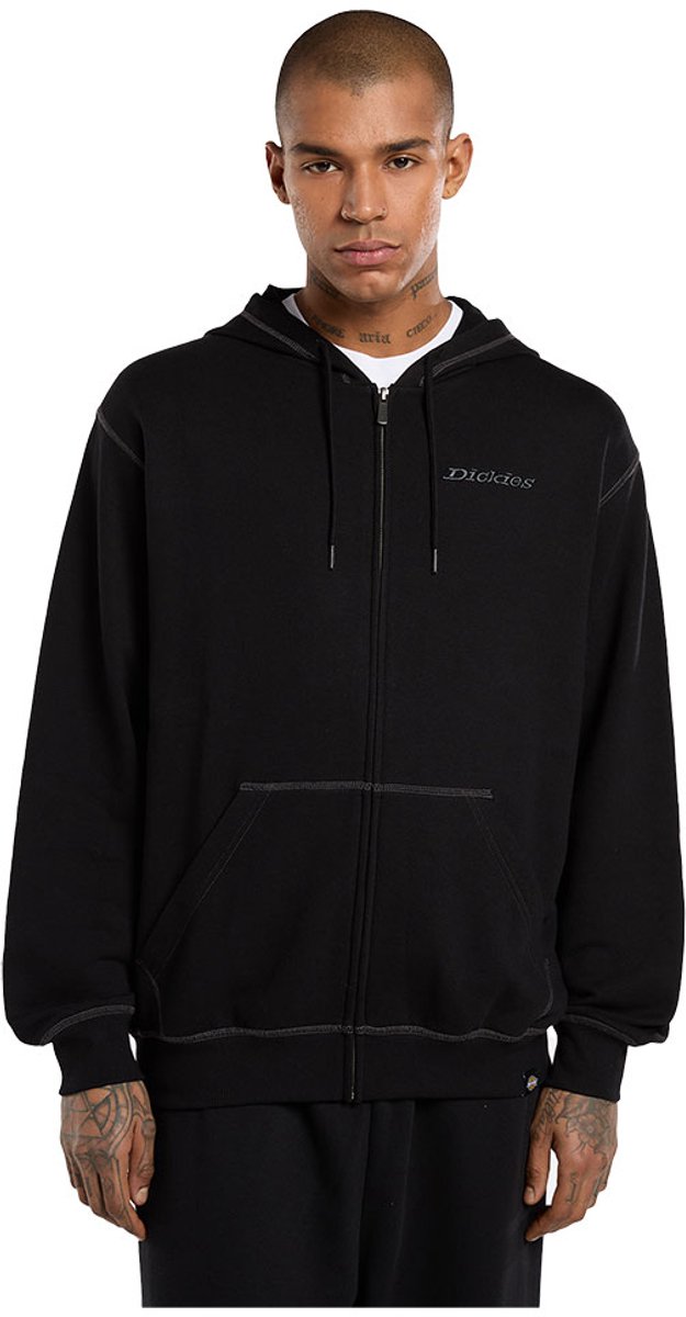 Dickies Roy Sweatshirt Met Rits 2XL Man Zwart