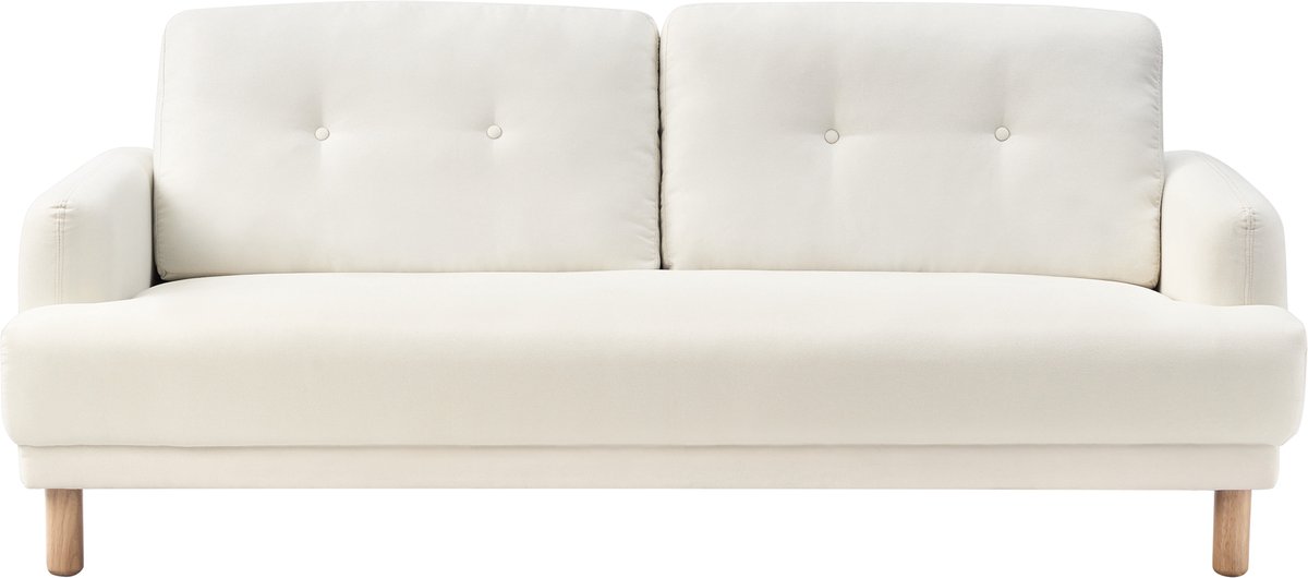 TUVE - Driezitsbank - Gebroken wit - Polyester
