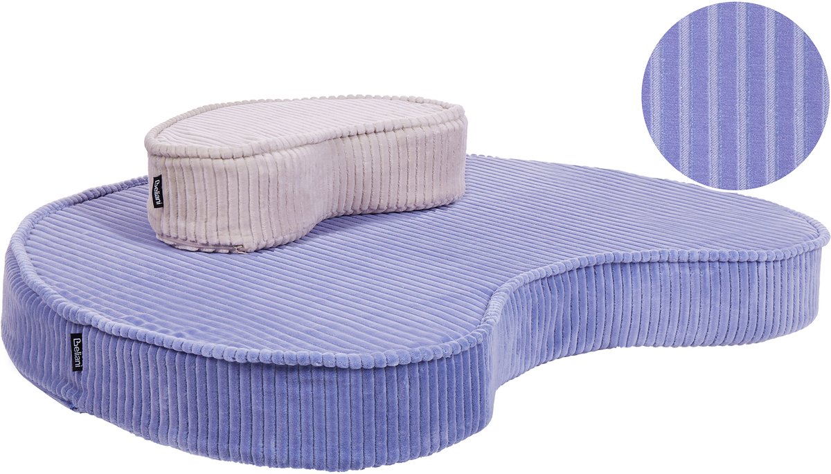 NILI - Vloerkussen - Lichtviolet - Fluweel