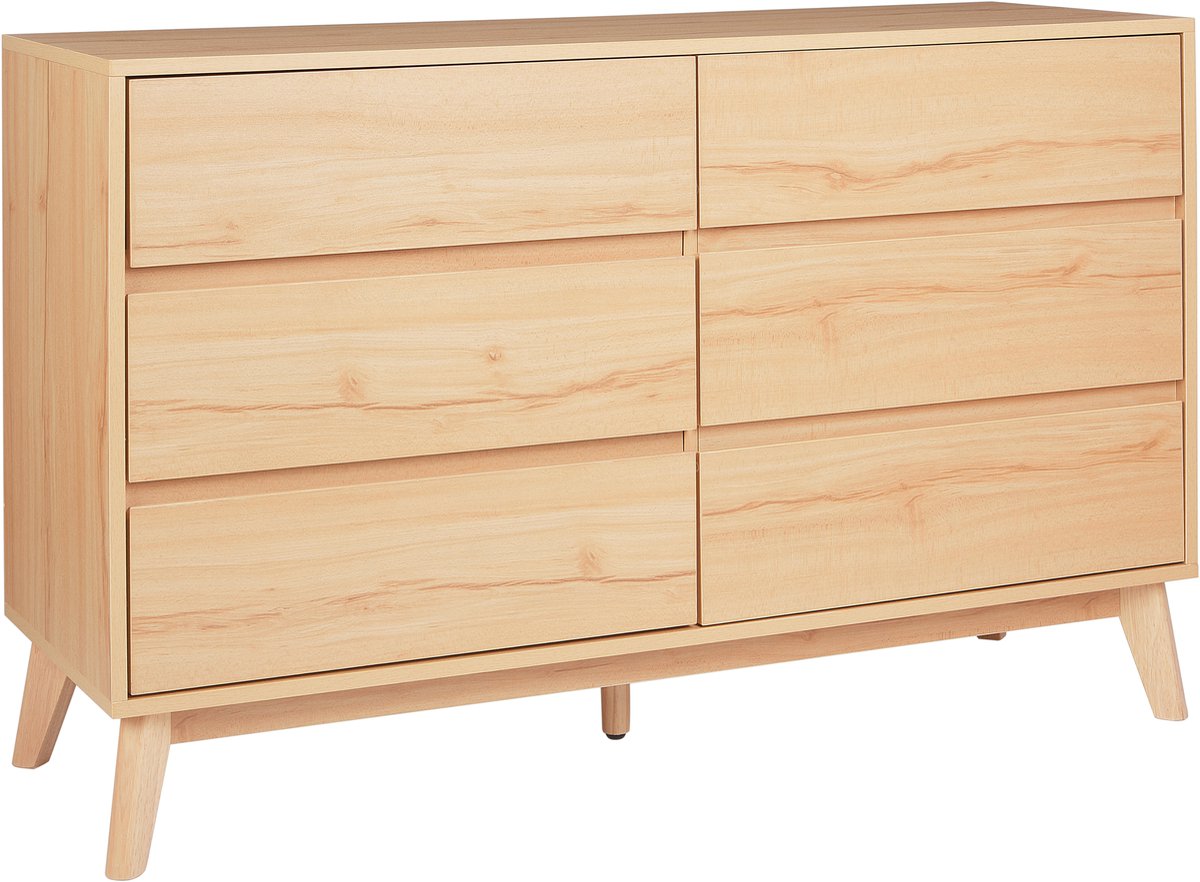 SARDIS - Dressoir - Lichthout - Spaanplaat