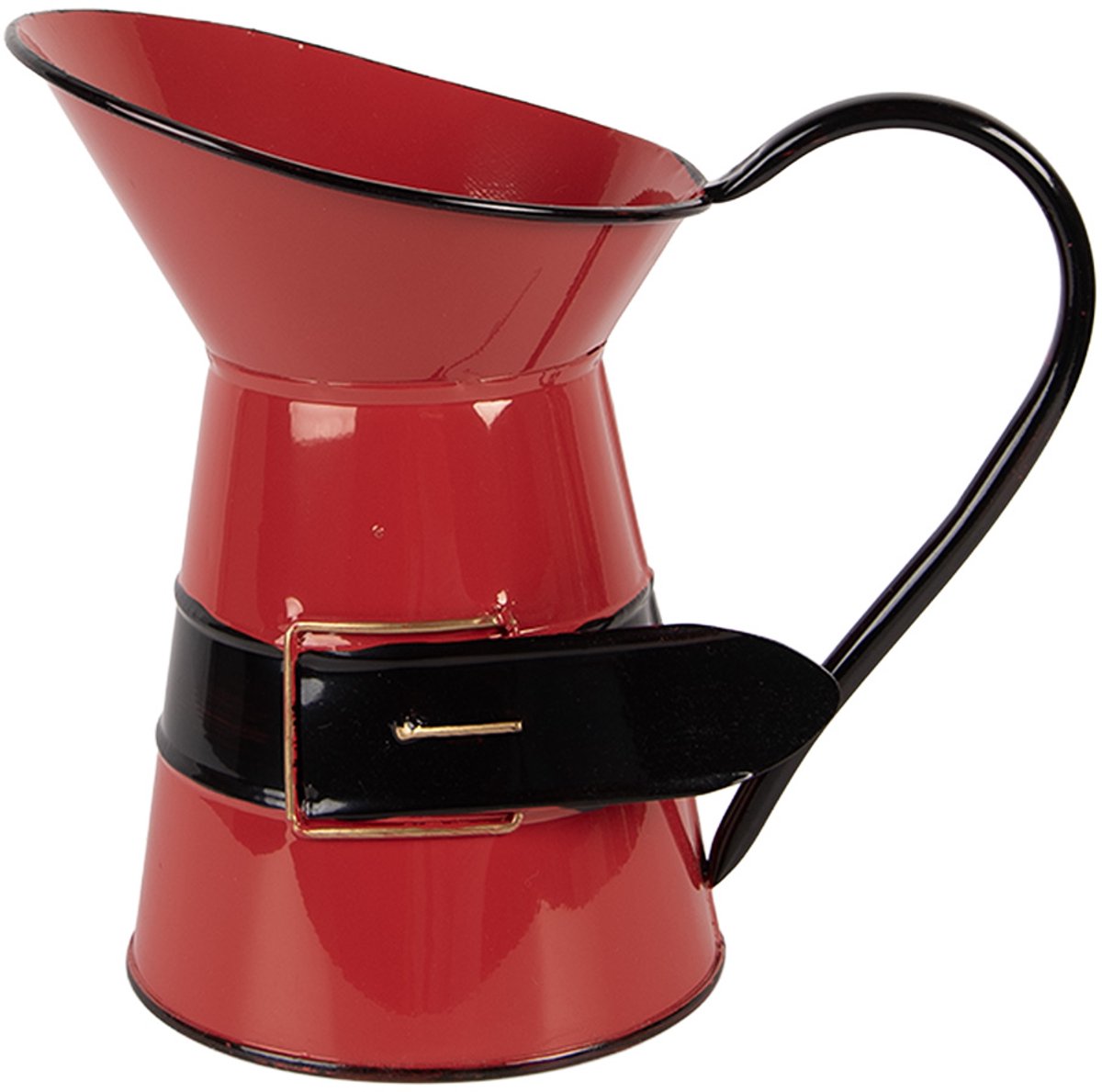 Decoratie Schenkkan 19x12x18 cm Rood Metaal