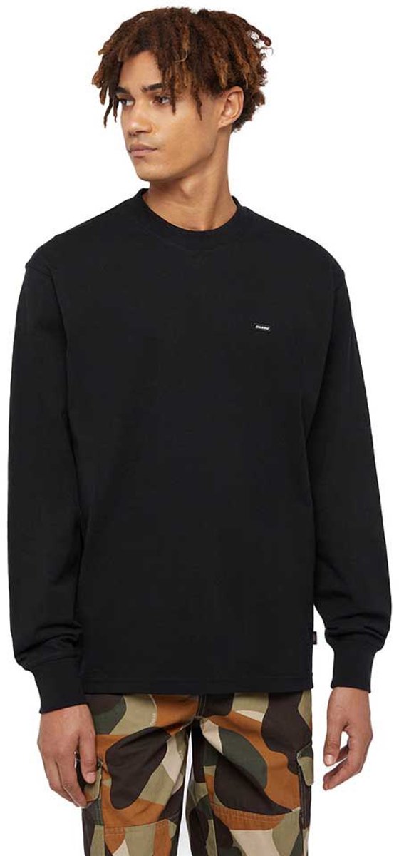 Dickies Clancy Heavyweight T-shirt Met Lange Mouwen S Man Zwart